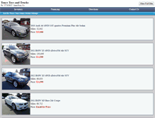 Tablet Screenshot of hondastoysandtrucks.net